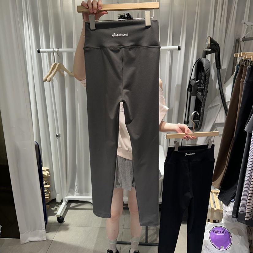 THE LOT韓國直郵女裝新品時尚休閑人氣打底褲鯊魚褲緊身褲THE LOT/	LOT打底褲/鯊魚褲圖色3