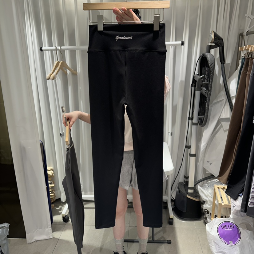 THE LOT韓國直郵女裝新品時尚休閑人氣打底褲鯊魚褲緊身褲THE LOT/	LOT打底褲/鯊魚褲圖色4