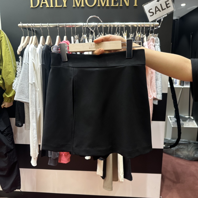 DAILY MOMENT韓國直郵女士新品職業休閑熱賣人氣裙褲開衩DAILY MOMENT裙褲圖色2