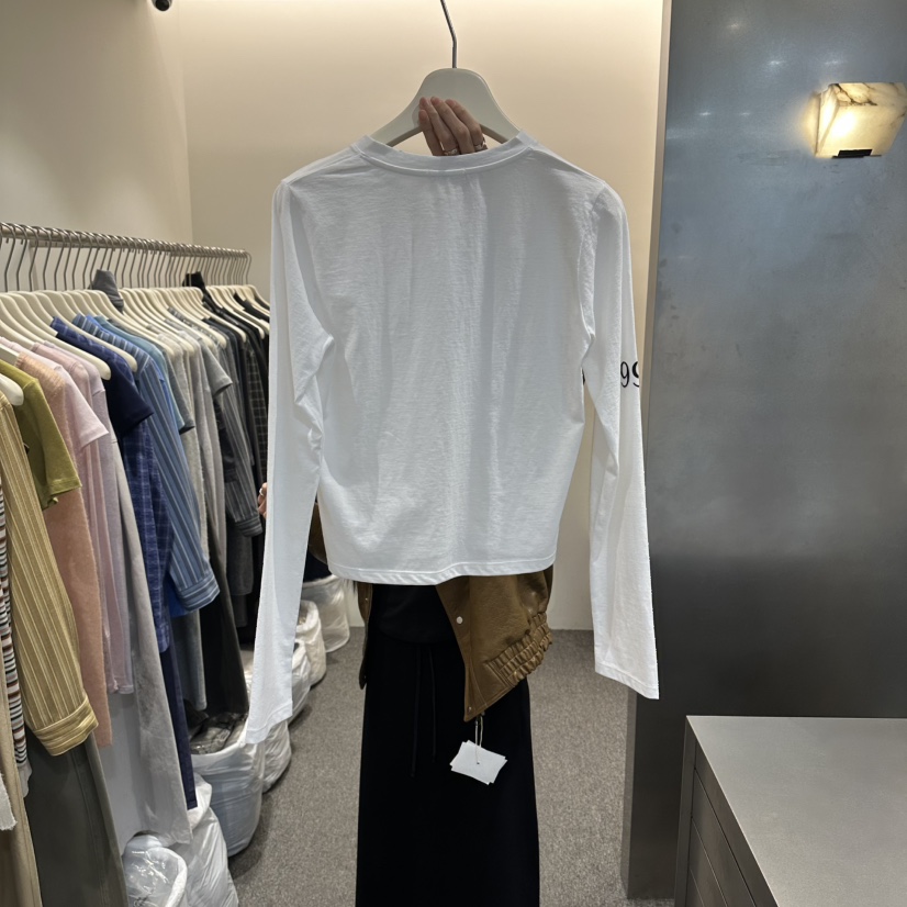 ALTER韓國東大門直郵女裝新品職業26春夏人氣熱賣長袖T恤Alter長袖T恤