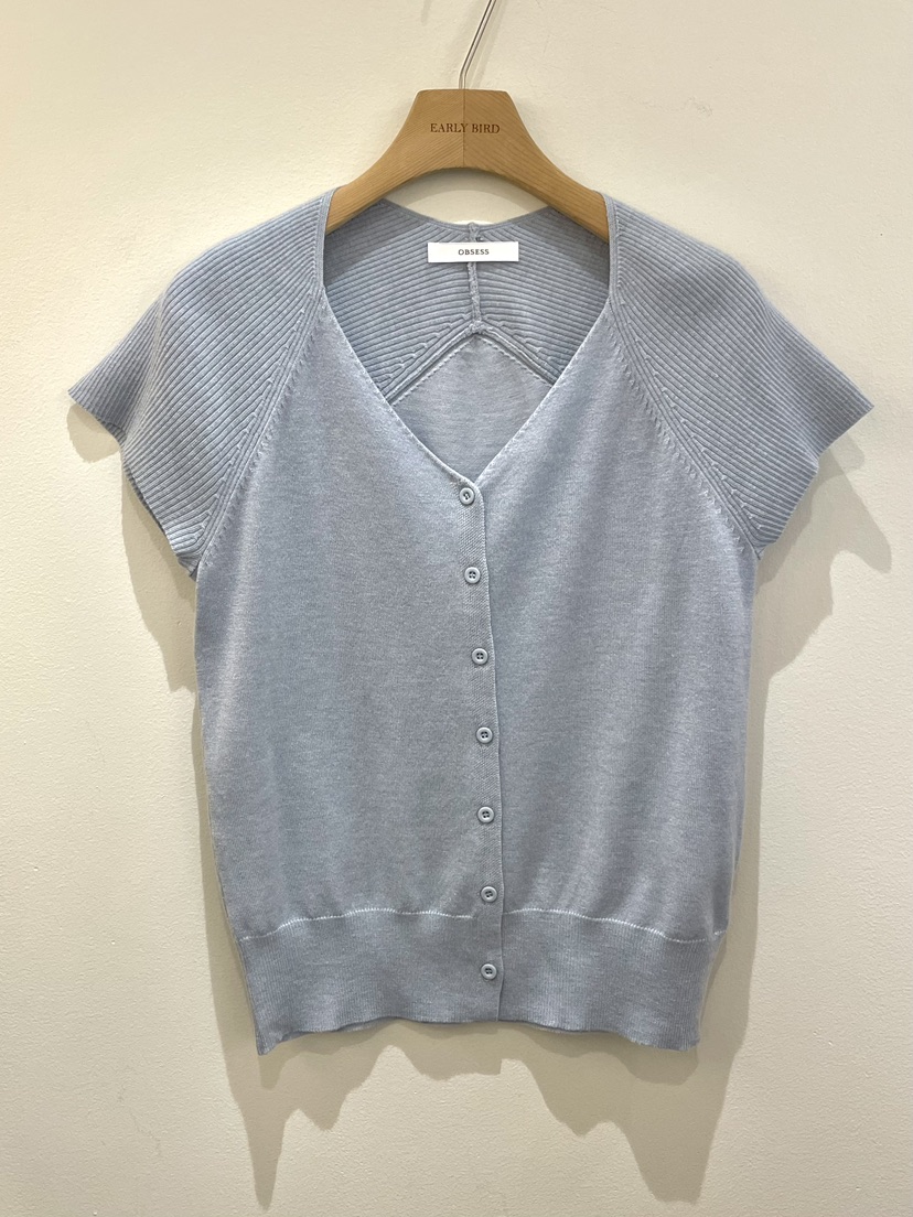 OBSESS韓國東大門直郵女士新款熱賣職業人氣時尚26春夏針織衫OBSESS/EARLY BIRD針織衫圖色1