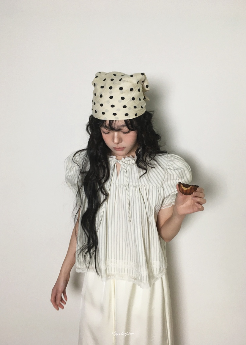 BY CHAPTER韓國直郵女裝新品熱賣26春夏推薦休閑襯衫蕾絲衫BY Chapter襯衫/蕾絲衫