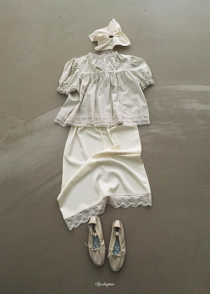 BY CHAPTER韓國直郵女裝新品熱賣26春夏推薦休閑襯衫蕾絲衫BY Chapter襯衫/蕾絲衫