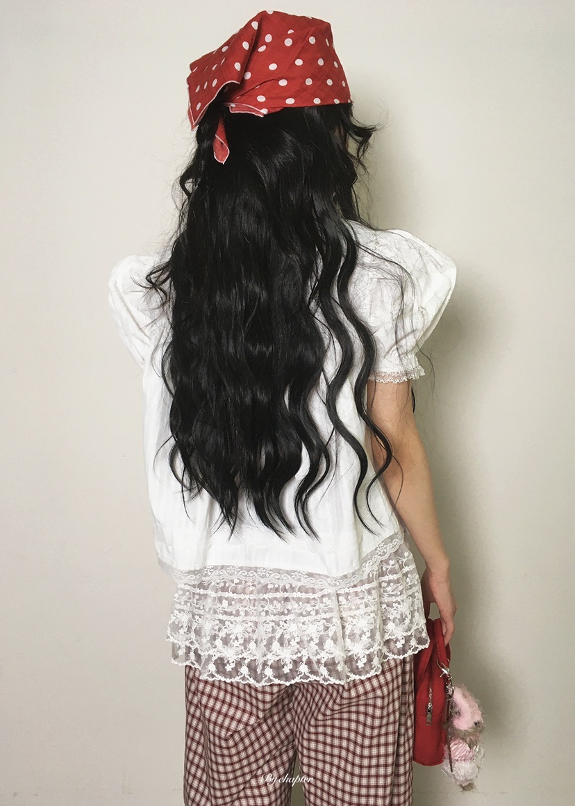 BY CHAPTER韓國直郵女裝新品熱賣26春夏推薦休閑襯衫蕾絲衫BY Chapter襯衫/蕾絲衫