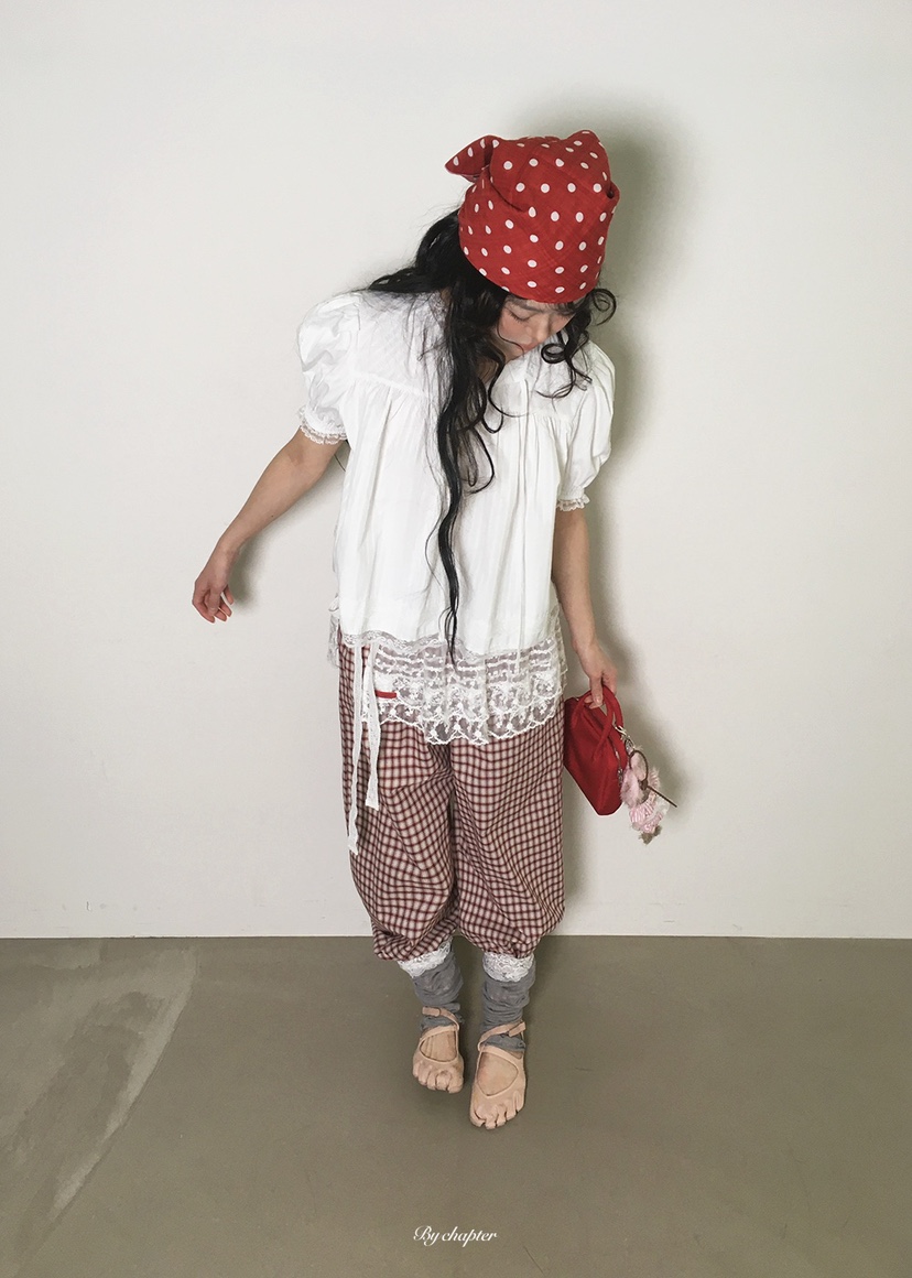 BY CHAPTER韓國直郵女裝新品熱賣26春夏推薦休閑襯衫蕾絲衫BY Chapter襯衫/蕾絲衫