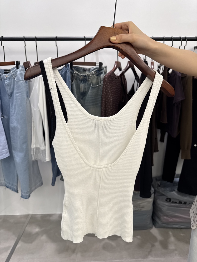 WATERMELON韓國直郵女裝新款26春夏熱賣職業吊帶背心天絲WATER MELON吊帶/背心