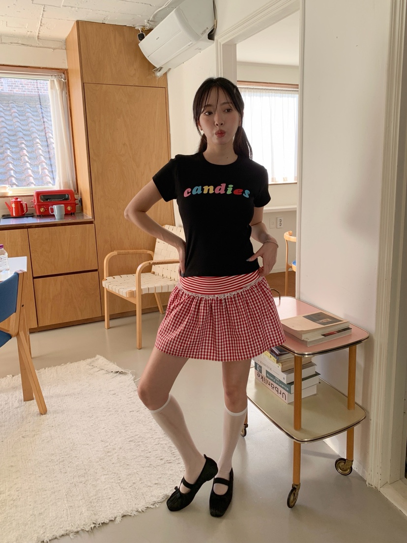 MORE THAN-P韓國直郵女裝新款職業時尚26春夏人氣休閑短裙MORE THAN短裙