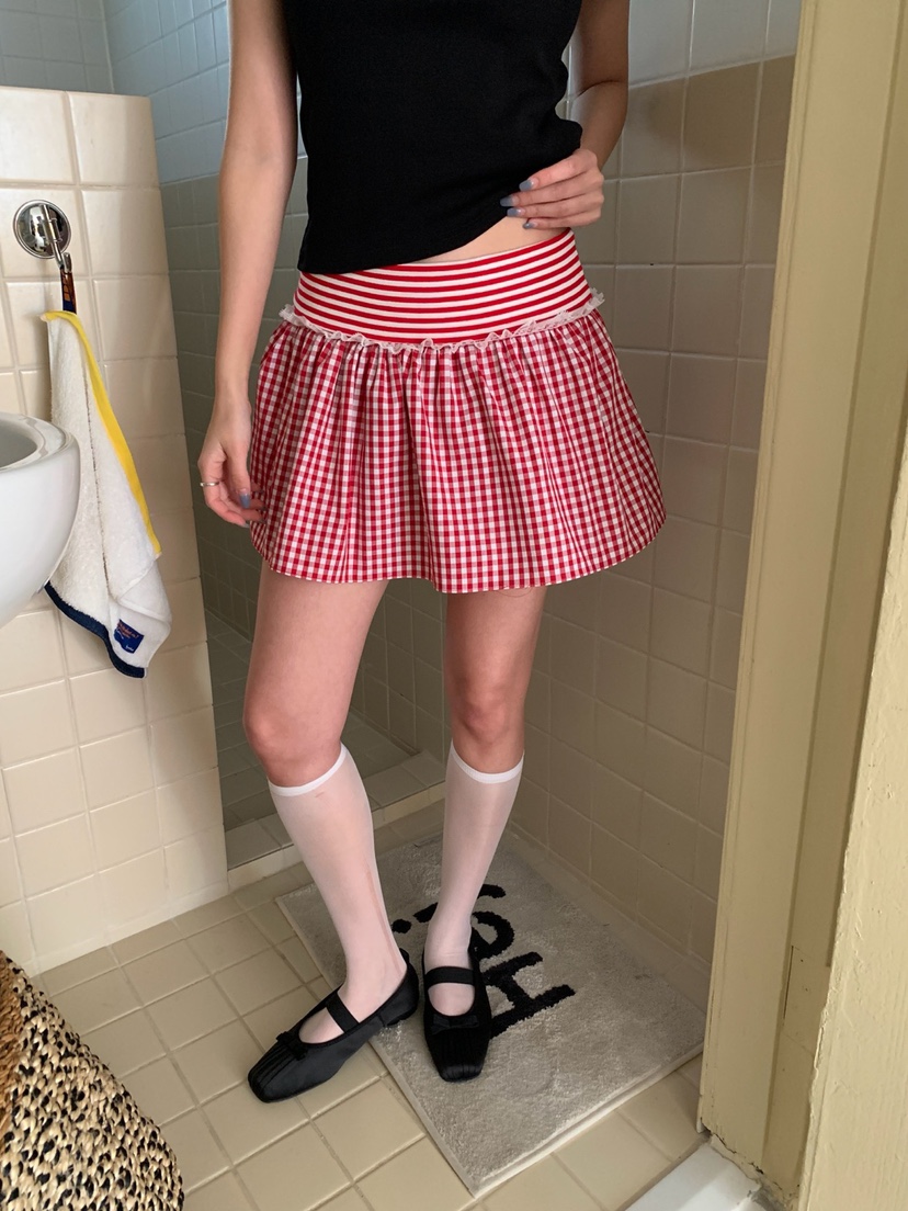 MORE THAN-P韓國直郵女裝新款職業時尚26春夏人氣休閑短裙MORE THAN短裙