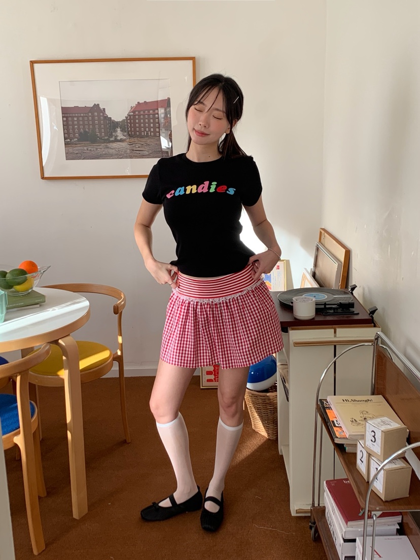 MORE THAN-P韓國直郵女裝新款職業時尚26春夏人氣休閑短裙MORE THAN短裙