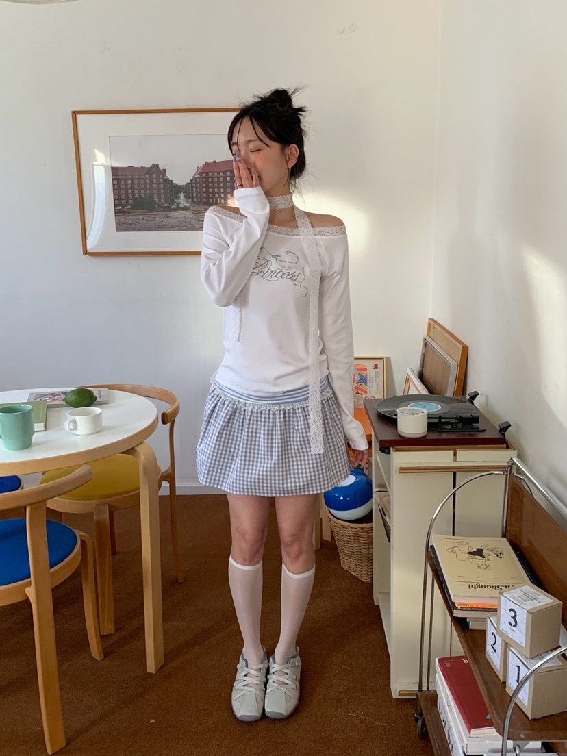 MORE THAN-P韓國直郵女裝新款職業時尚26春夏人氣休閑短裙MORE THAN短裙