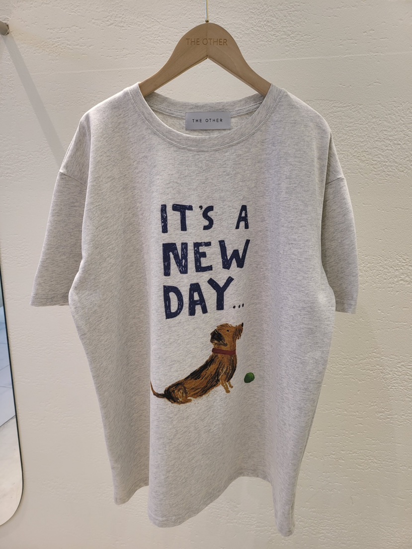 THE OTHER韓國東大門直郵女裝新品時尚休閑職業推薦26春夏T恤THE OTHERT恤圖色2