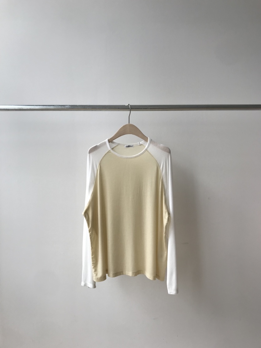 TAFFETA/MURET韓國東大門直郵女裝新款職業長袖T恤插肩袖TAFFETA/MURET長袖T恤圖色2