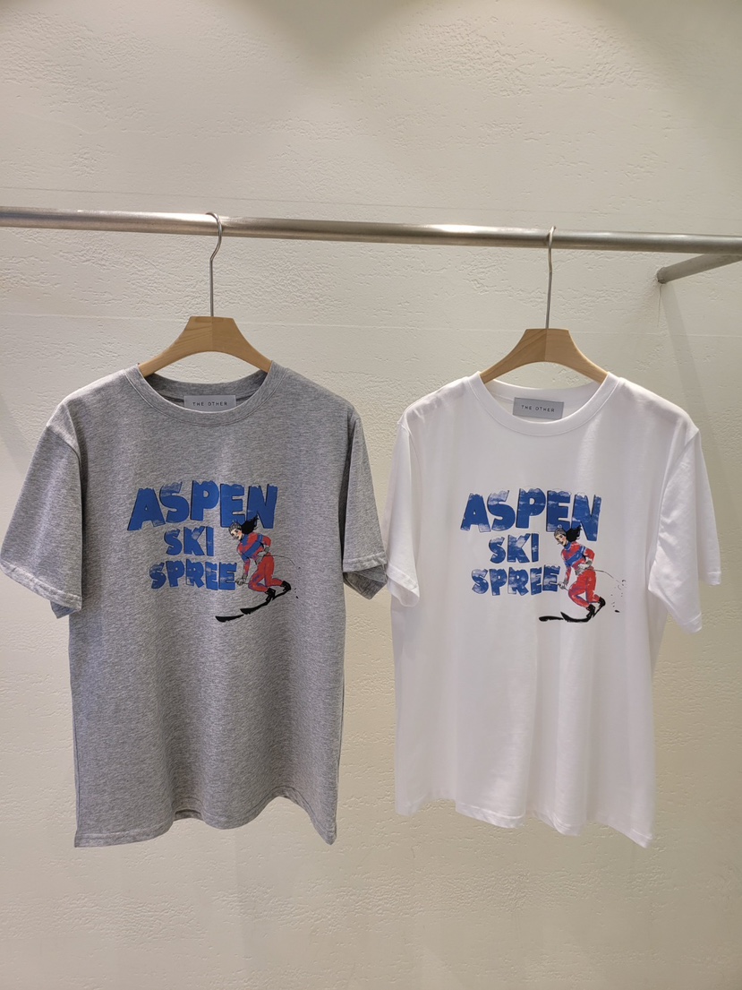 THE OTHER韓國直郵實拍女裝新品26春夏人氣熱賣職業休閑T恤THE OTHERT恤