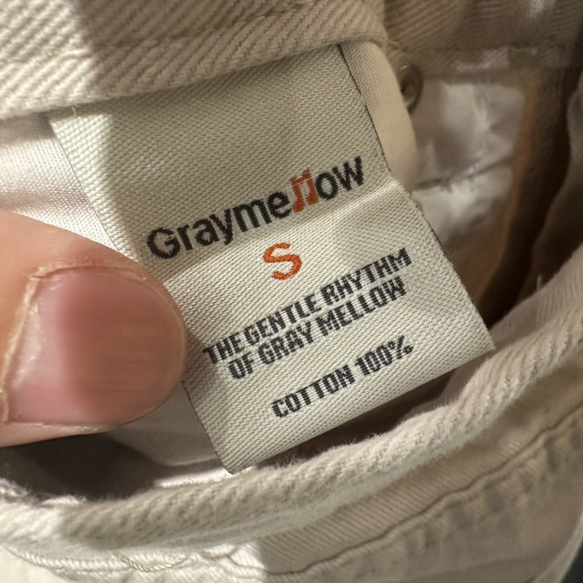 GRAYMELLOW韓國直郵女士新品人氣推薦26春夏職業時尚牛仔褲GRAYMELLOW牛仔褲