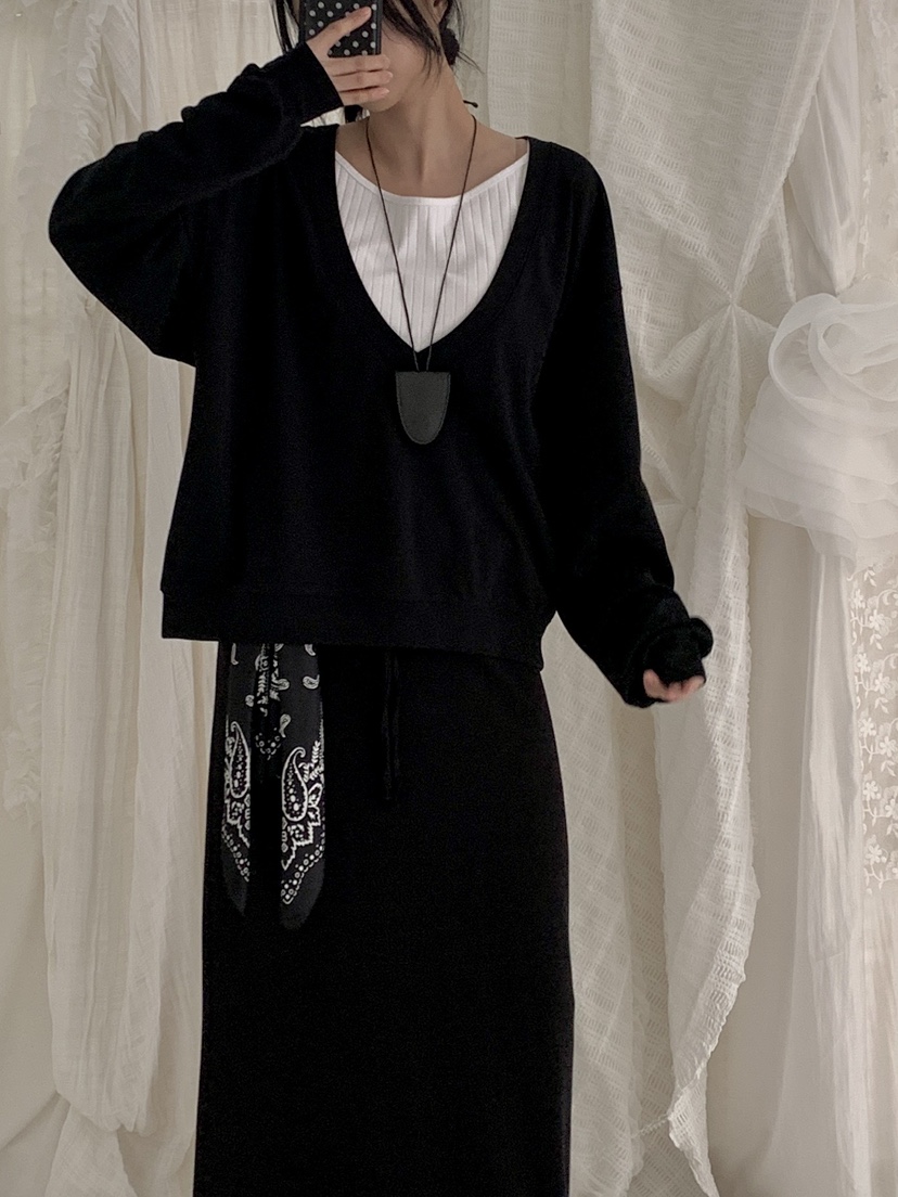 DAVICHI/D.SECOND韓國東大門代購女裝新品時尚推薦衛衣DAVICHI/D.SECOND衛衣