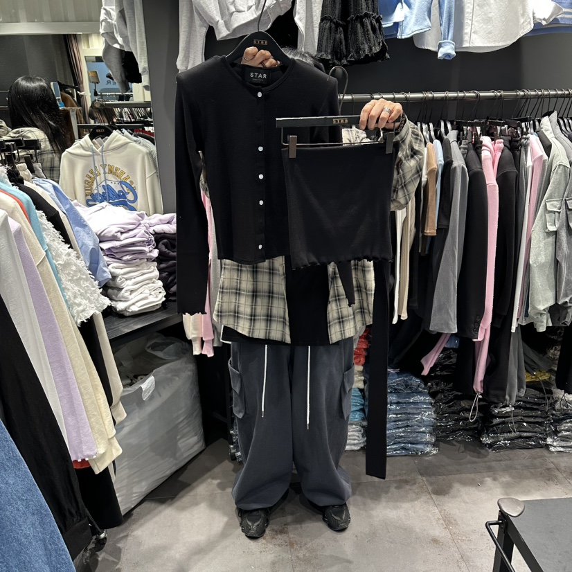 STAR-L韓國直郵實拍女裝新款職業熱賣人氣時尚休閑26春夏套裝STAR-L套裝圖色3