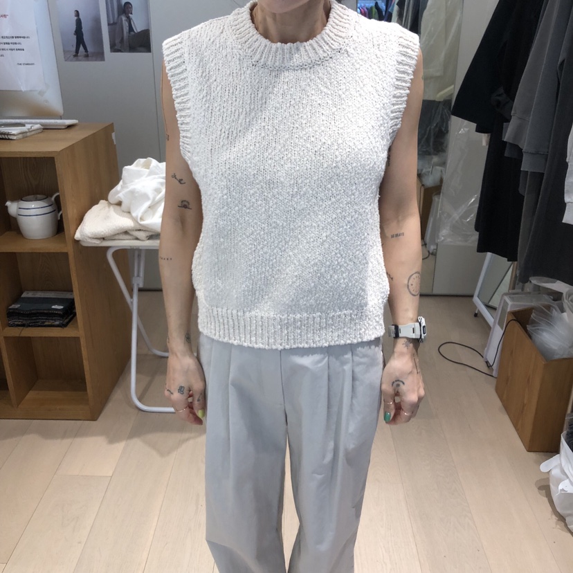 THE STARDUST韓國代購女士新品休閑人氣時尚26春夏吊帶背心THE STARDUST吊帶/背心圖色2