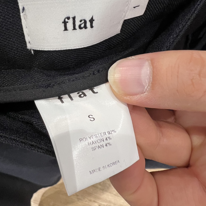 FLAT韓國東大門代購女士新品職業26春夏休閑熱賣人氣休閑褲FLAT休閑褲