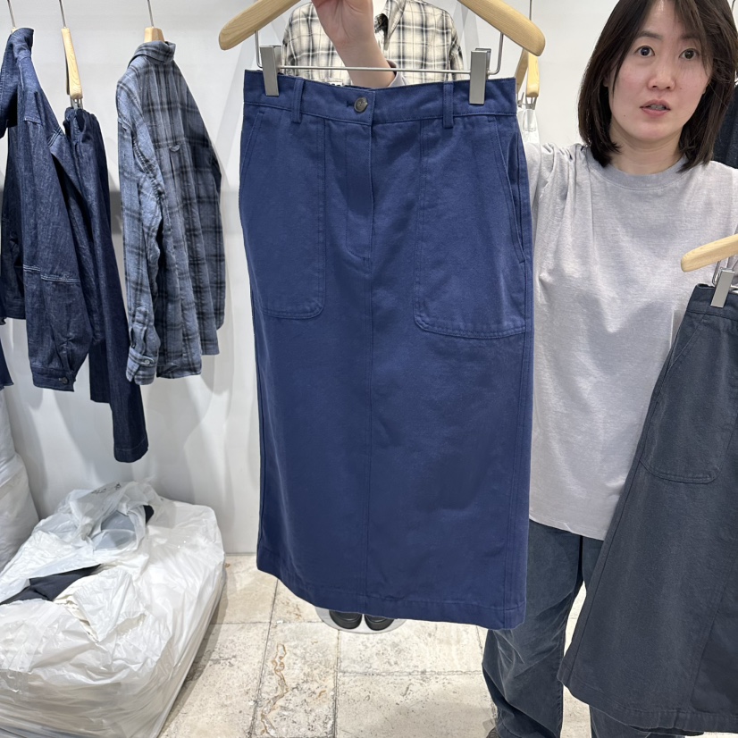 MAJDAN韓國直郵女裝新品休閑推薦時尚人氣職業26春夏長裙MAJDAN長裙圖色2