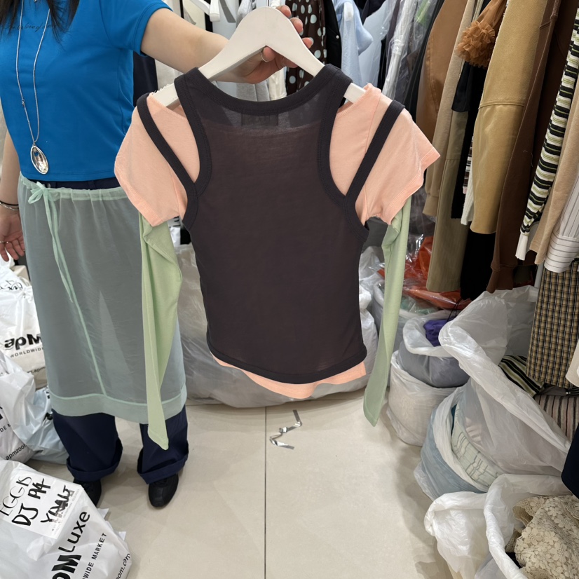 EGG IS韓國直郵實拍女士新款人氣休閑時尚26春夏套裝兩件套EGG IS套裝