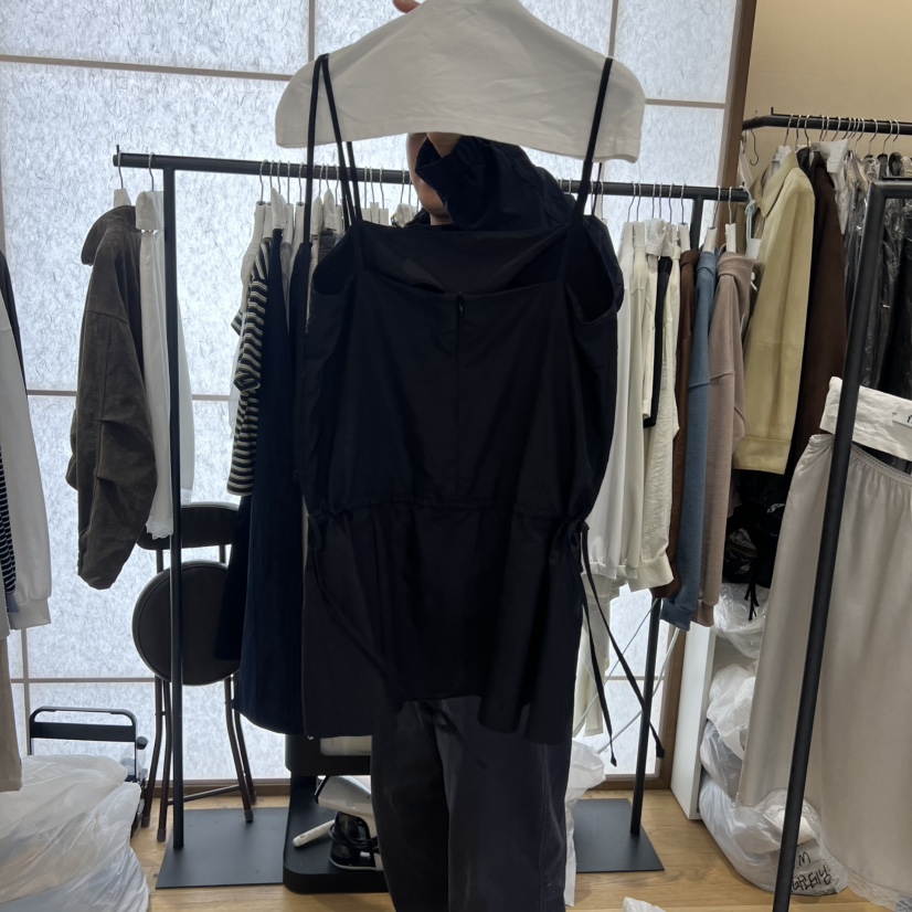 FLAT韓國東大門直郵女裝新款休閑職業時尚吊帶背心不含內搭FLAT吊帶/背心