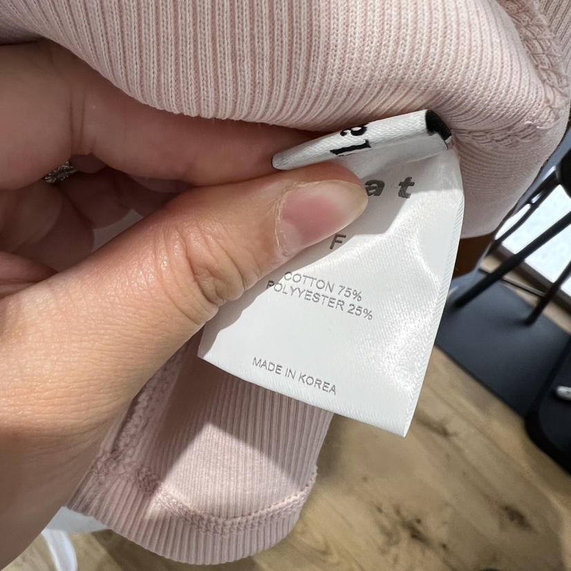 FLAT韓國東大門代購女裝新品休閑人氣時尚熱賣職業26春夏T恤FLATT恤