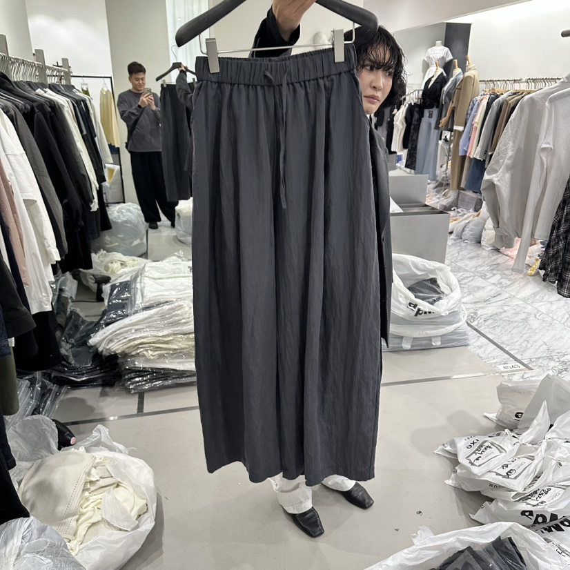 DIARRA韓國代購女裝新品職業26春夏人氣時尚熱賣休閑褲天絲DIARRA休閑褲圖色3