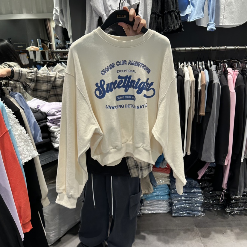 STAR-L韓國代購女士新品時尚推薦熱賣休閑26春夏職業衛衣STAR-L衛衣圖色2