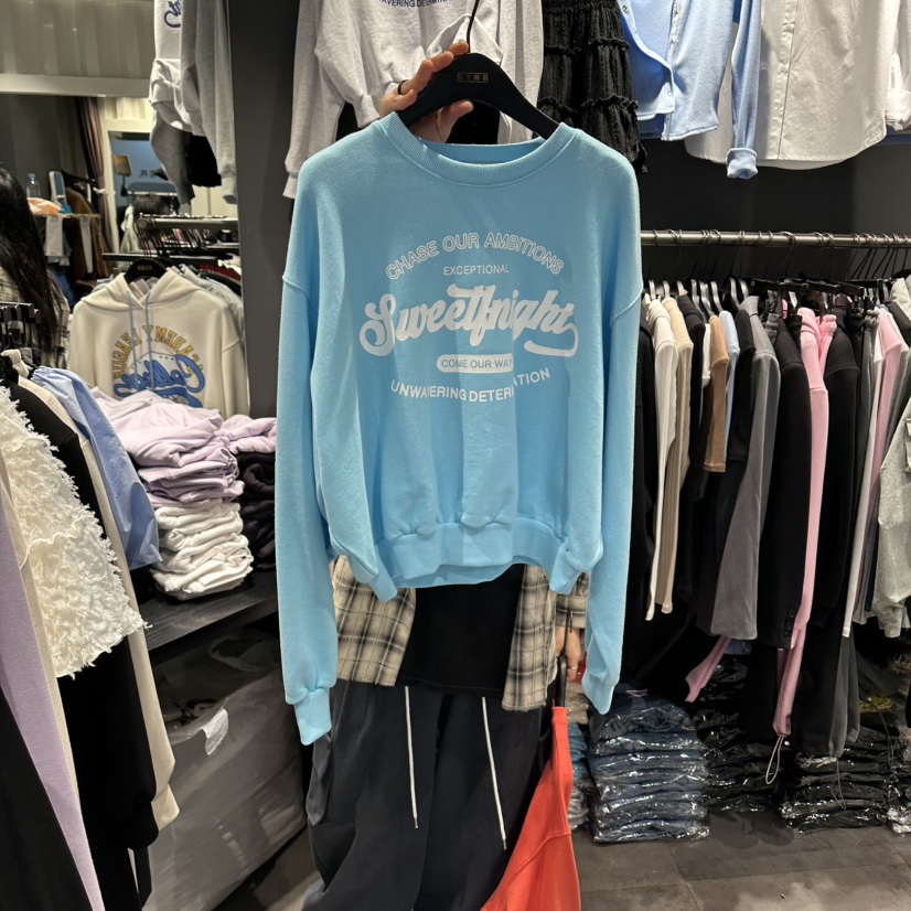 STAR-L韓國代購女士新品時尚推薦熱賣休閑26春夏職業衛衣STAR-L衛衣圖色4