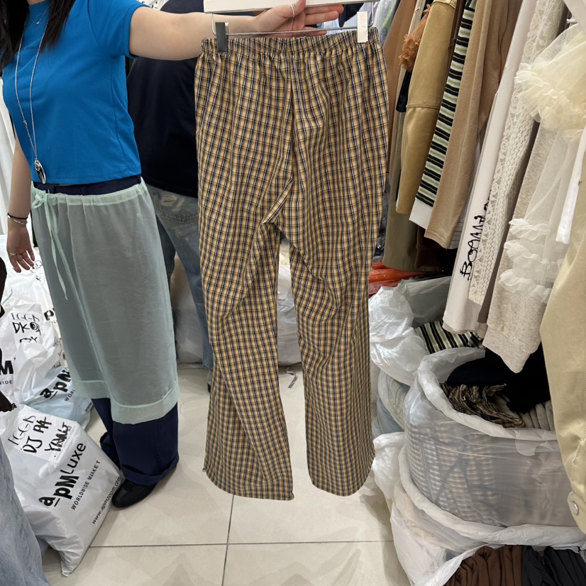 EGG IS韓國東大門代購女士新品推薦時尚職業人氣26春夏休閑褲EGG IS休閑褲