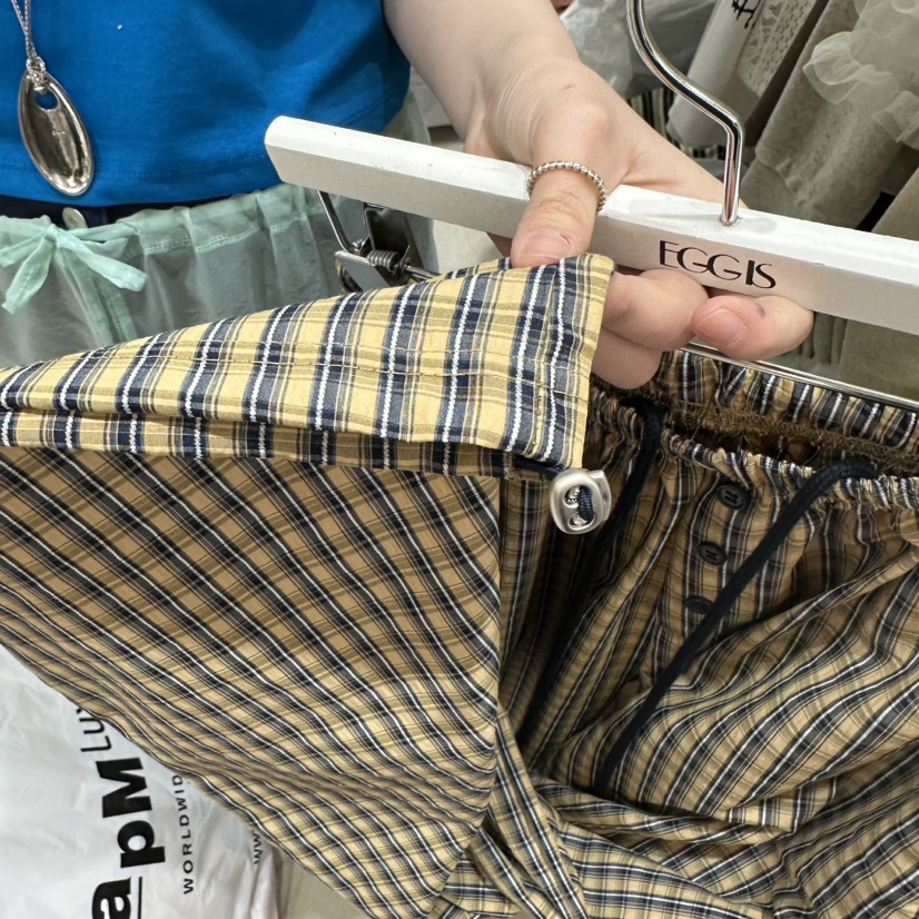 EGG IS韓國東大門代購女士新品推薦時尚職業人氣26春夏休閑褲EGG IS休閑褲