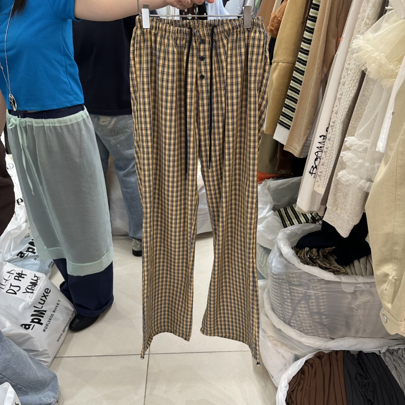 EGG IS韓國東大門代購女士新品推薦時尚職業人氣26春夏休閑褲EGG IS休閑褲圖色2