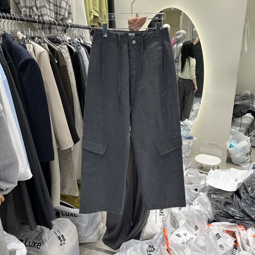 AT THE END韓國直郵實拍女士新品人氣熱賣時尚休閑休閑褲AT THE END休閑褲圖色2