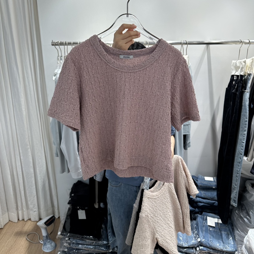 STORIES韓國代購女士新款休閑熱賣人氣26春夏職業襯衫蕾絲衫STORIES襯衫/蕾絲衫圖色4