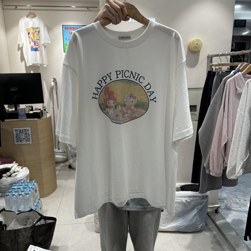 J.BALLOON韓國東大門代購女士新品休閑推薦26春夏熱賣T恤J.BALLOONT恤圖色1