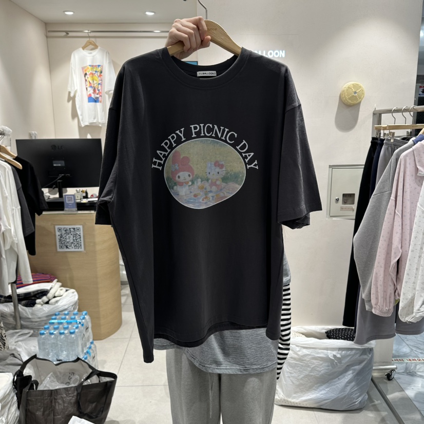 J.BALLOON韓國東大門代購女士新品休閑推薦26春夏熱賣T恤J.BALLOONT恤圖色2