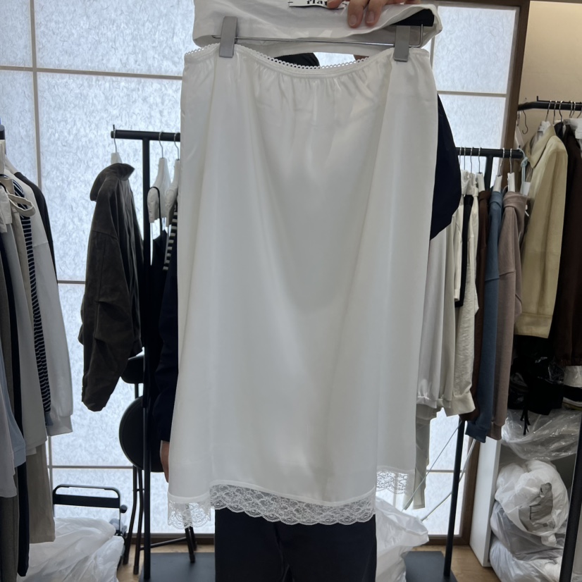 FLAT韓國東大門代購女裝新款休閑26春夏推薦半身裙中短裙FLAT半身裙/中短裙圖色1