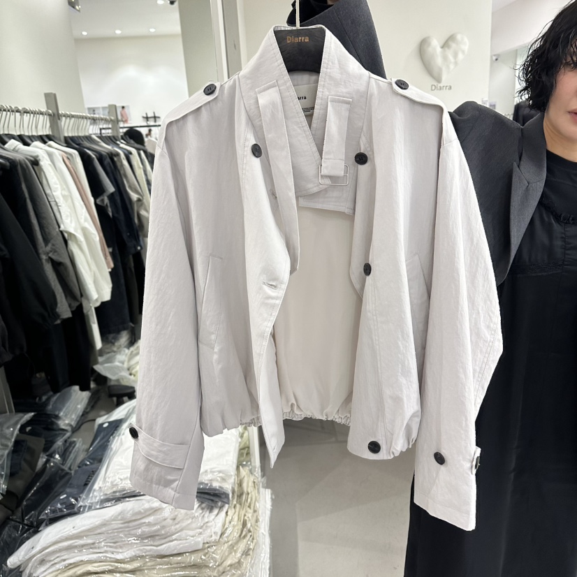 DIARRA韓國東大門直郵女士新款26春夏推薦休閑人氣夾克短款DIARRA夾克圖色1