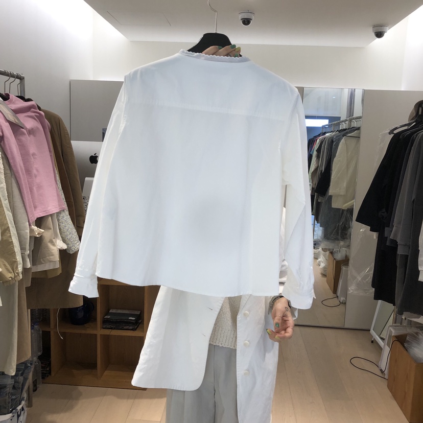 THE STARDUST韓國直郵女士新款時尚26春夏職業襯衫蕾絲衫THE STARDUST襯衫/蕾絲衫