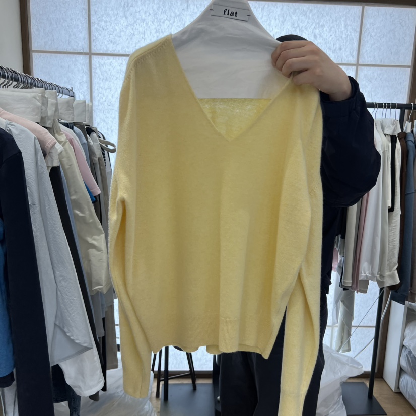 FLAT韓國直郵實拍女裝新款人氣時尚推薦休閑熱賣26春夏針織衫FLAT針織衫圖色2