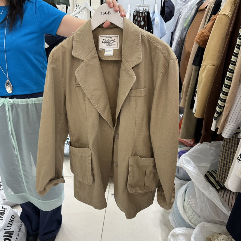 EGG IS韓國直郵女士新款熱賣人氣休閑推薦職業時尚26春夏夾克EGG IS夾克圖色1