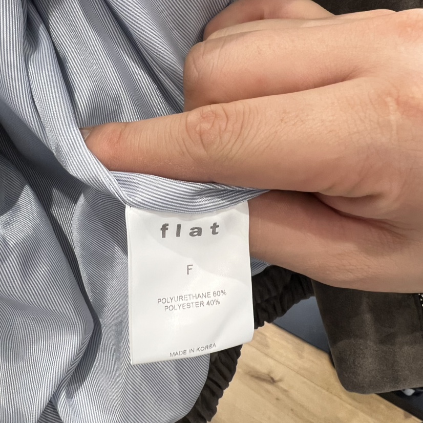 FLAT韓國東大門直郵女裝新品時尚熱賣人氣休閑職業26春夏夾克FLAT夾克