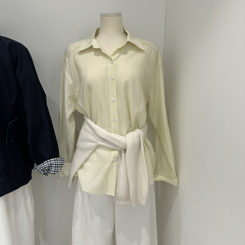 IRVINE韓國直郵女士新款推薦休閑職業26春夏人氣襯衫蕾絲衫IRVINE襯衫/蕾絲衫圖色3