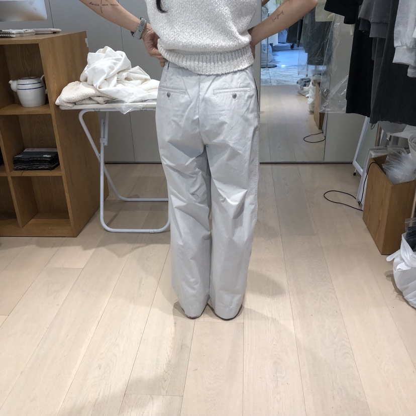 THE STARDUST韓國直郵女裝新款26春夏人氣時尚休閑褲褶裥THE STARDUST休閑褲