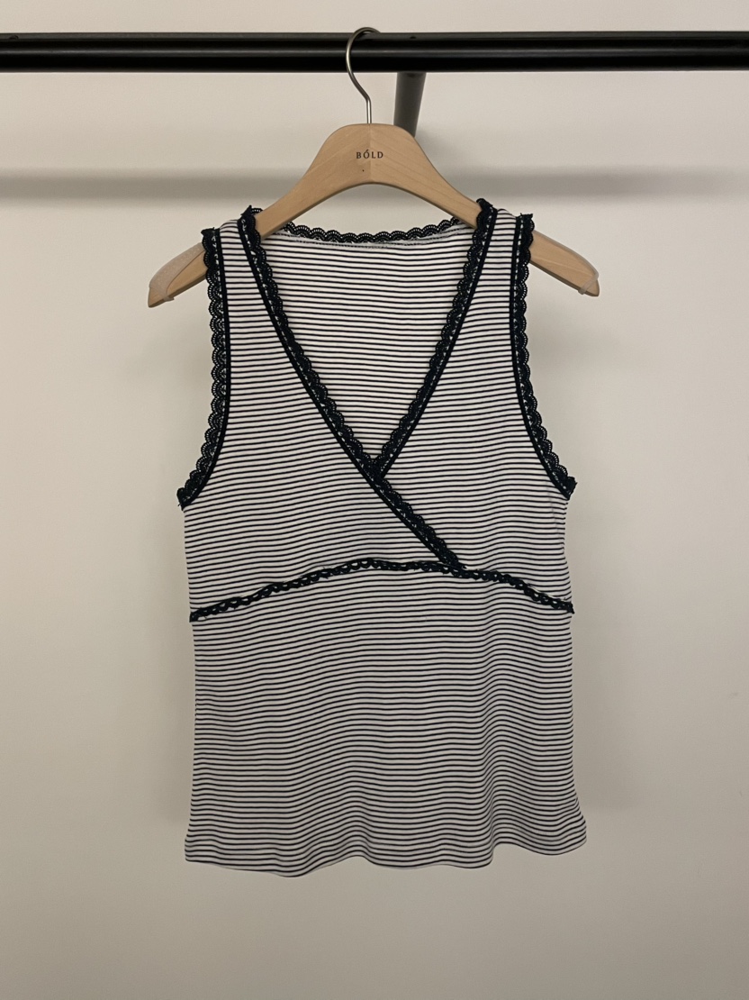 BOLD-A韓國代購女士新品職業休閑熱賣26春夏吊帶背心鏤空RE BOLD吊帶/背心圖色1