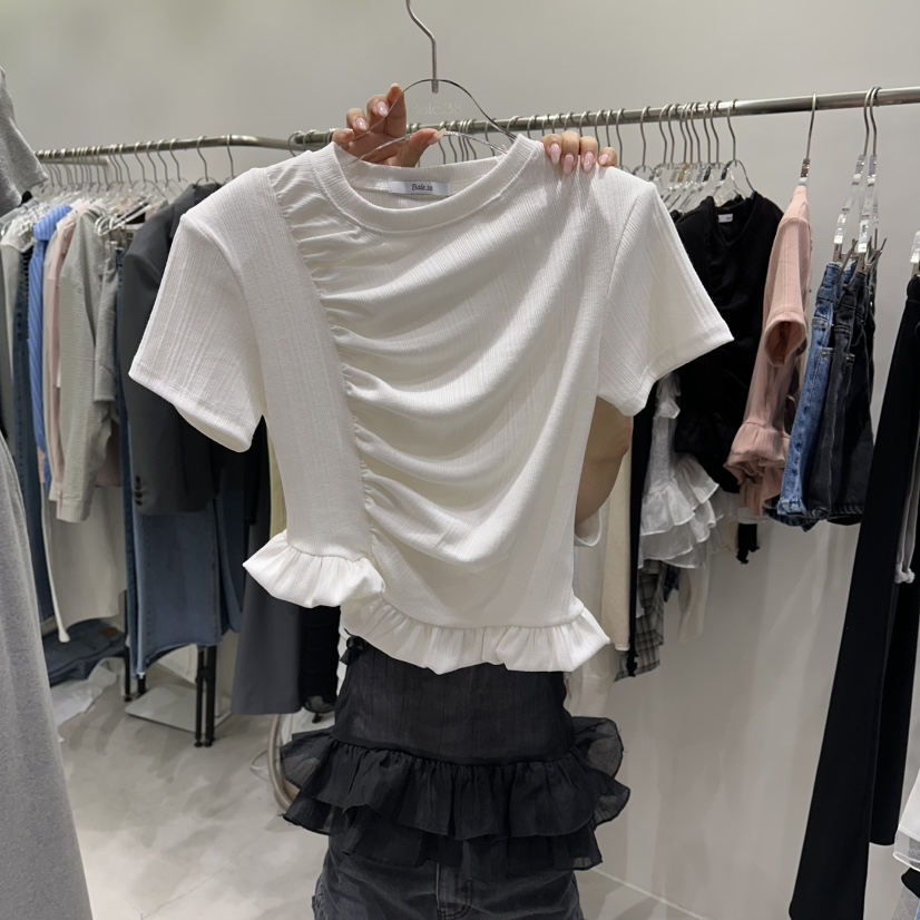 BAIE.38韓國代購女士新款休閑26春夏時尚推薦人氣職業T恤BAIE.38T恤圖色1