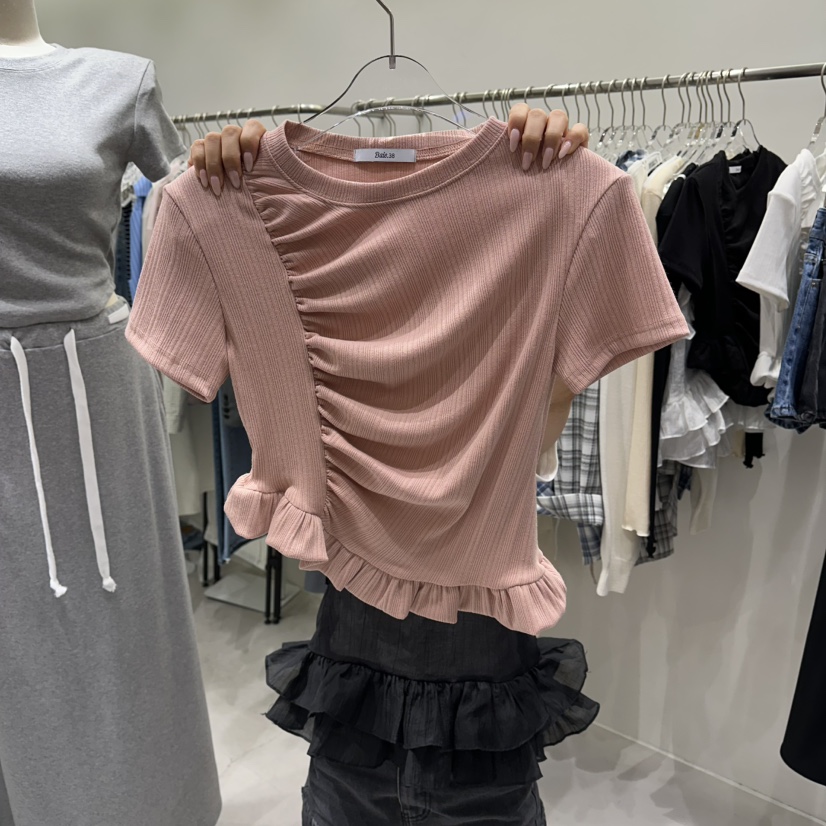 BAIE.38韓國代購女士新款休閑26春夏時尚推薦人氣職業T恤BAIE.38T恤圖色3