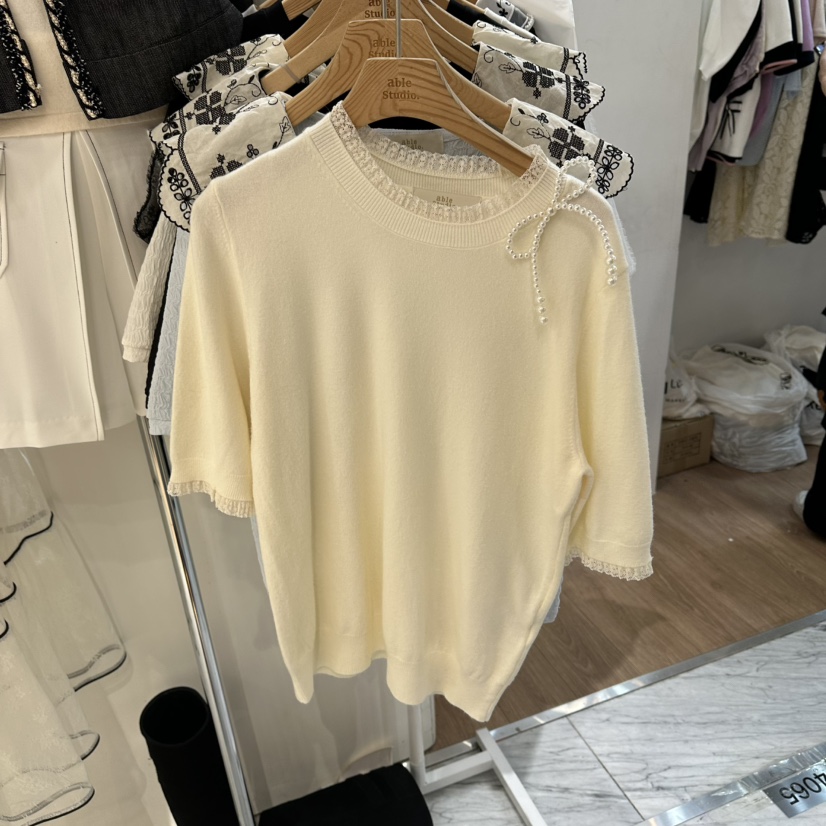 ABLESTUDIO韓國代購女裝新款時尚推薦休閑人氣熱賣針織衫ABLESTUDIO針織衫圖色2