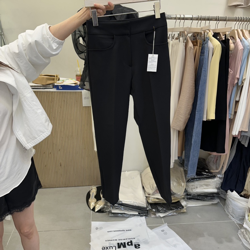 THE LOW韓國東大門代購女裝新款推薦人氣26春夏熱賣休閑褲THE LOW休閑褲圖色2