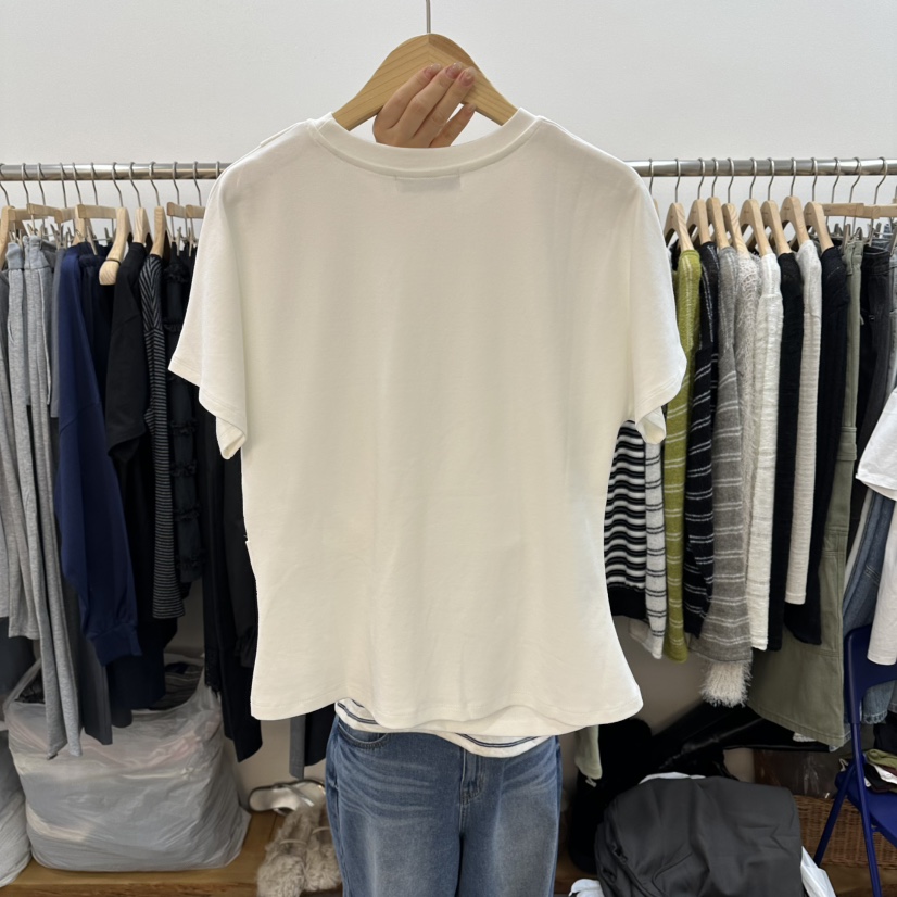 DELIGHT-L韓國直郵女裝新款人氣26春夏休閑職業熱賣推薦T恤DELIGHT-LT恤